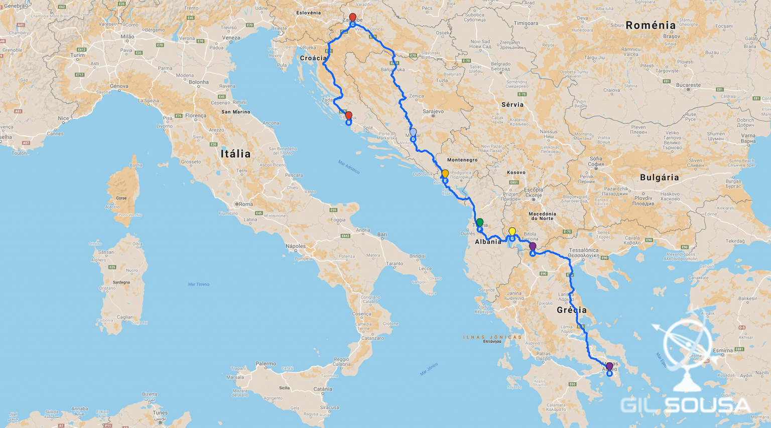 My route through the Balkans, from Zagreb to Athens - Look Left