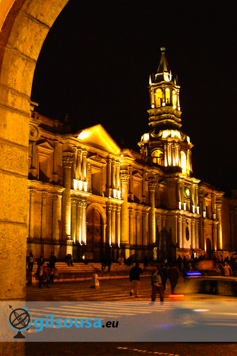 Plaza de Armas em Arequipa