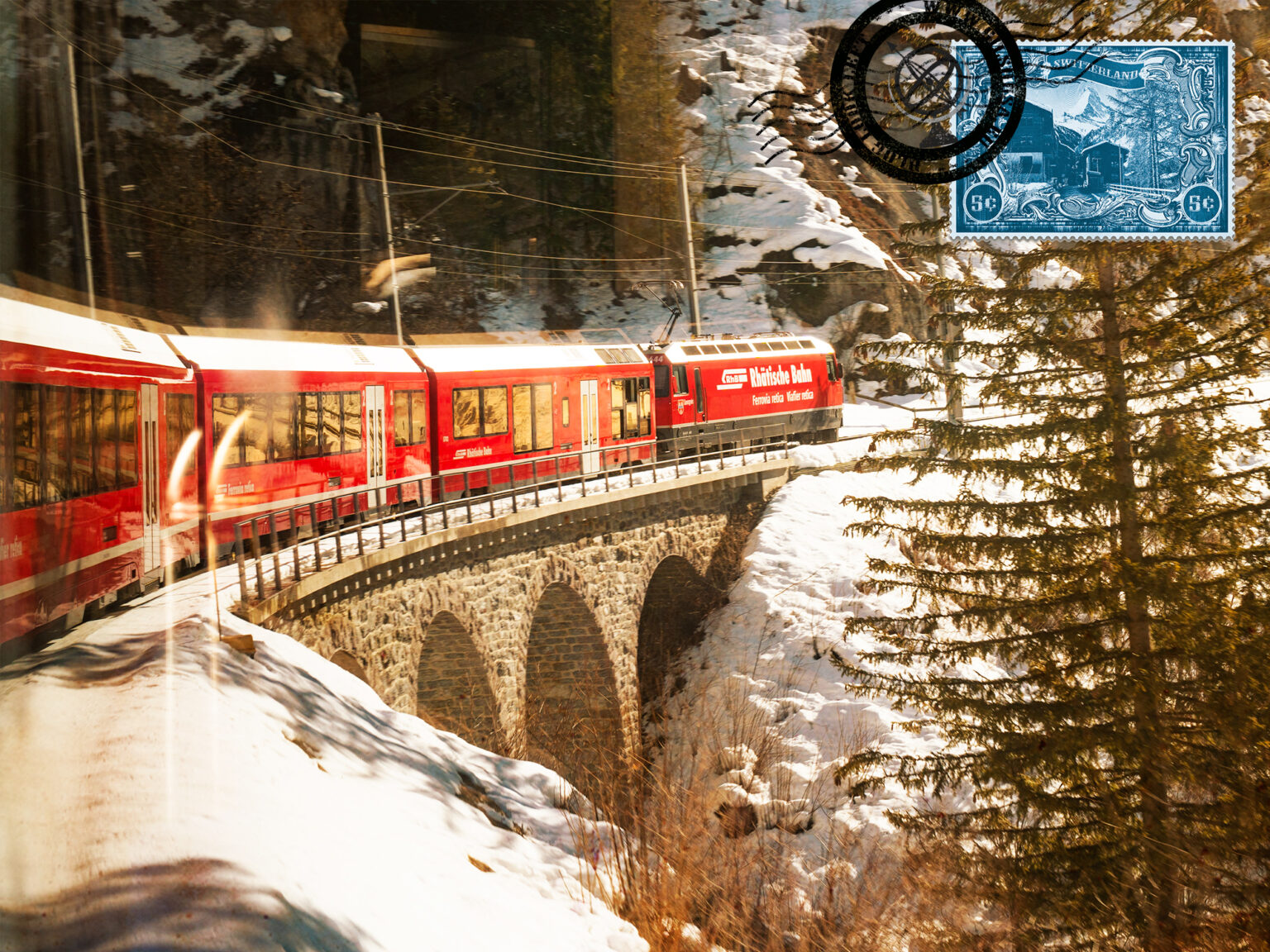 Explore the Glacier Express from St. Moritz to Zermatt | Look Left