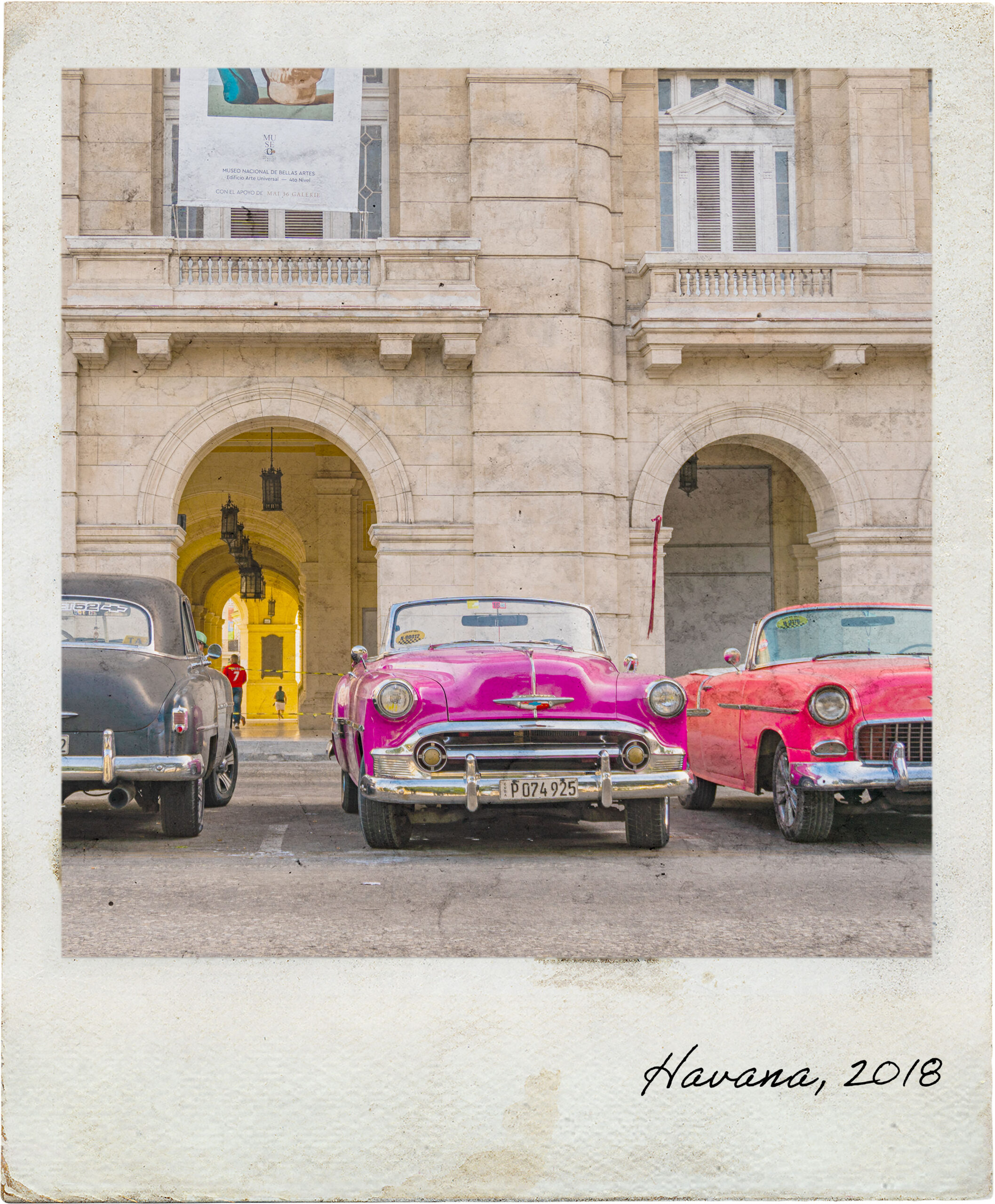 Carros antigos em Havana
