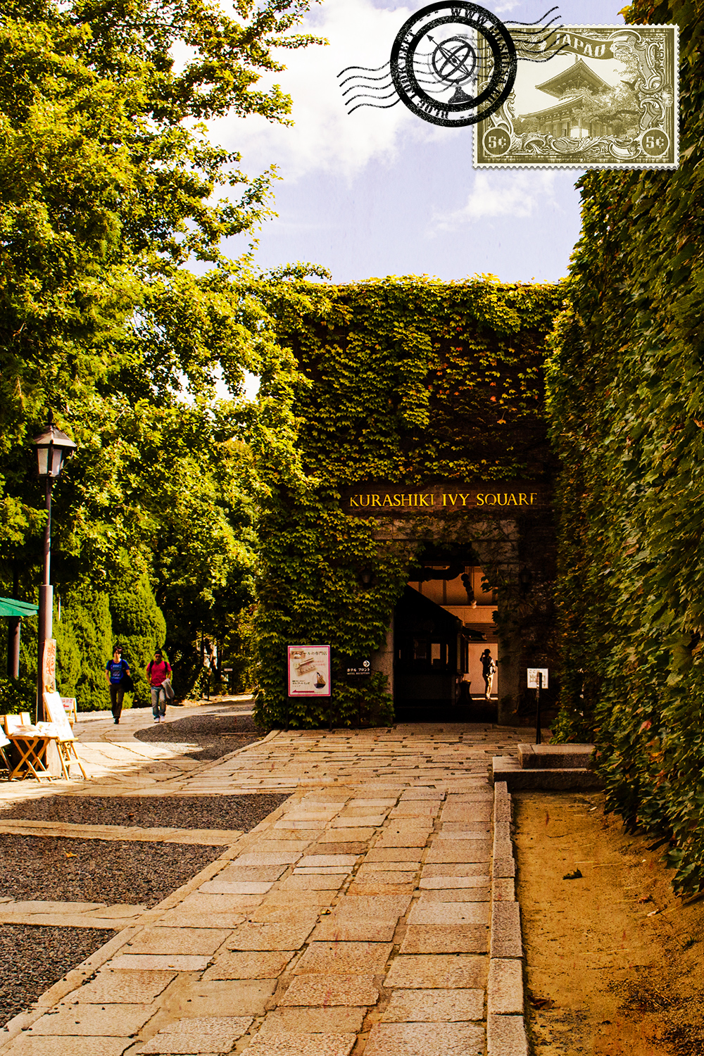 Entrada do Hotel Kurashiki Ivy Square