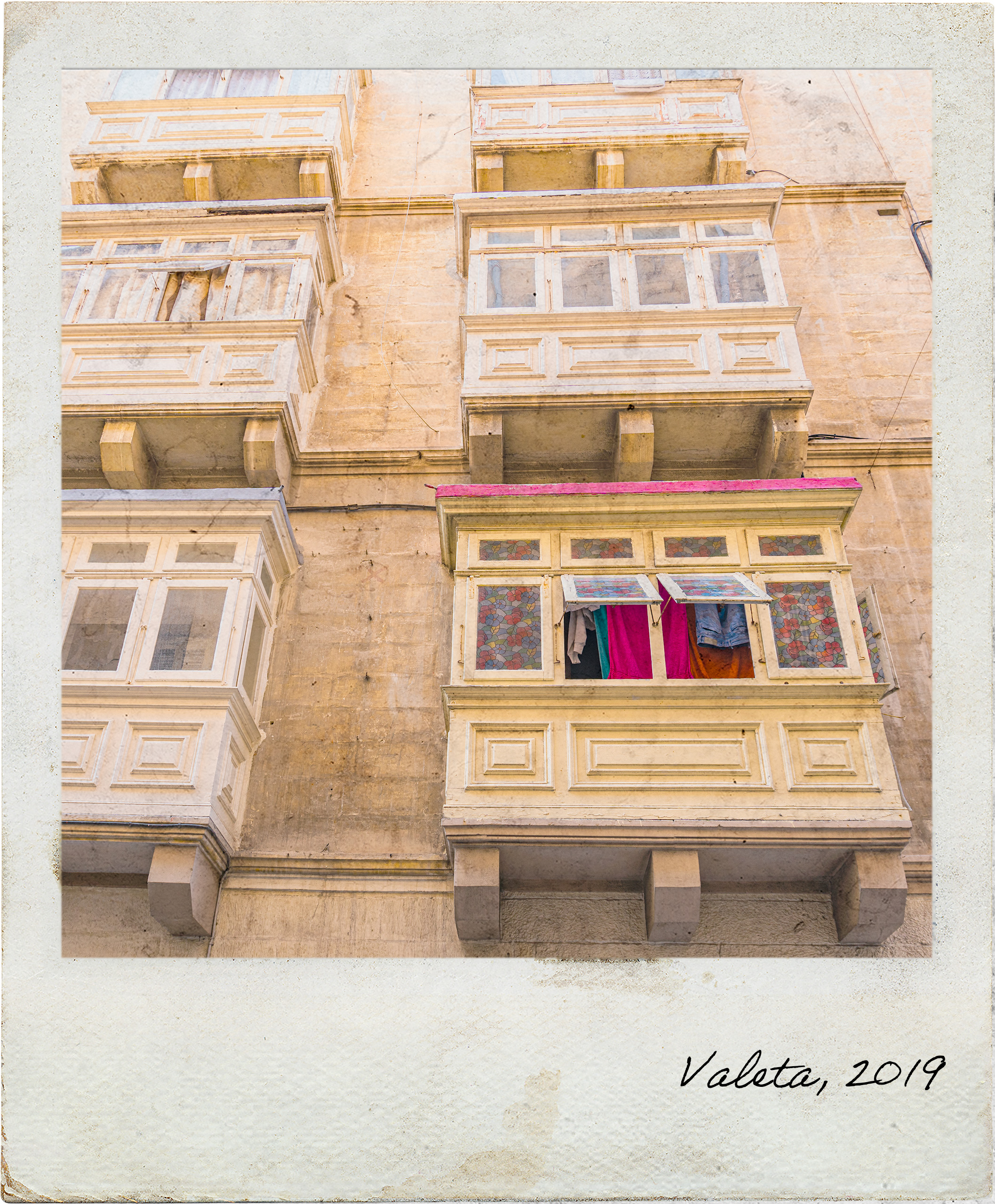 Windows in La Valetta