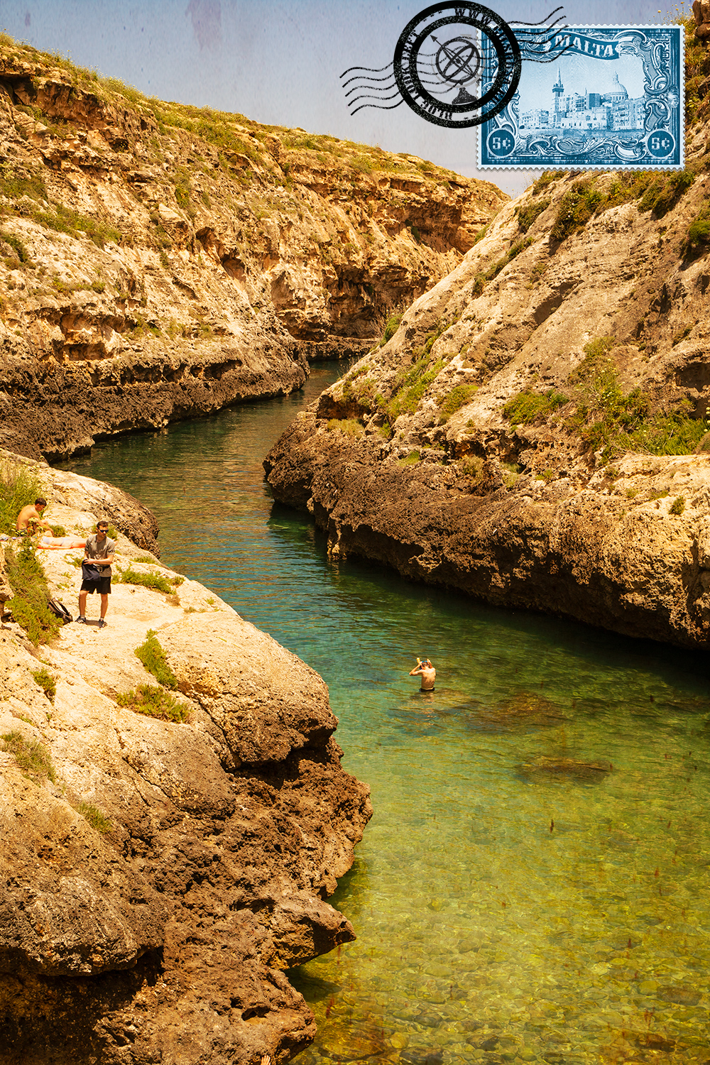 Wied il-Għasri Valley in Gozo