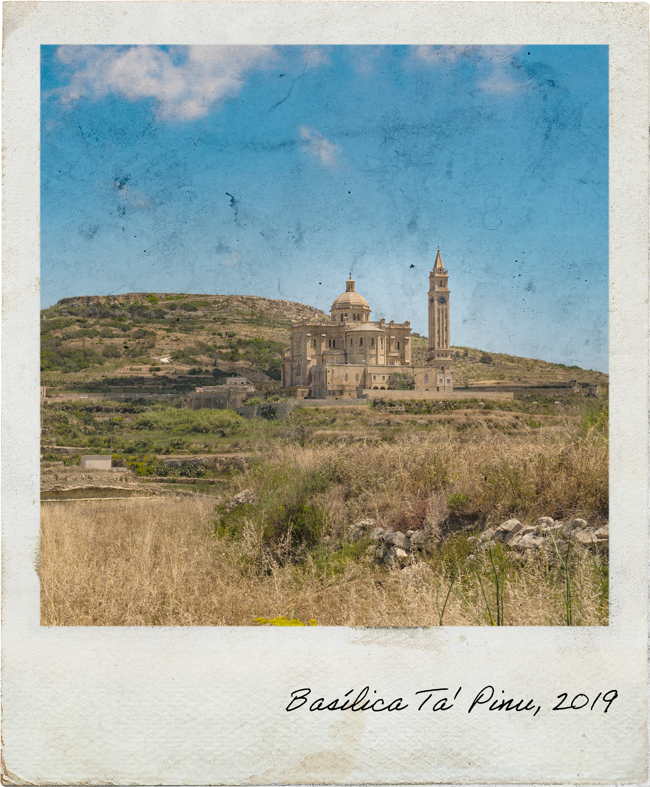 View over the Basilica Ta' Pinu